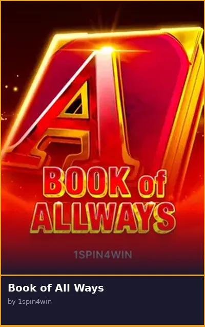 Book of All Ways slot