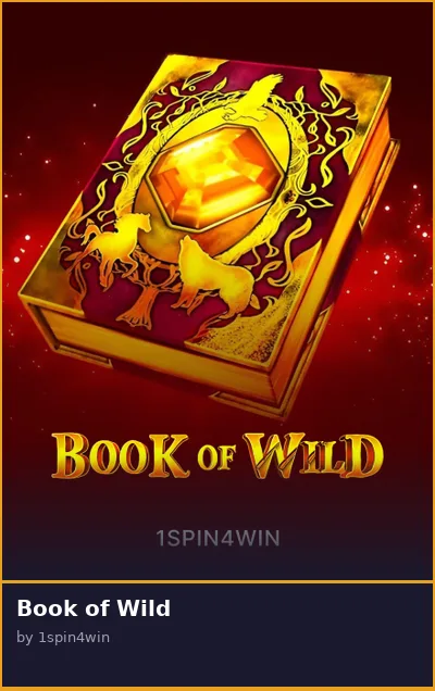 Book of Wild slot