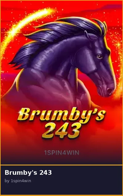 Brumby s 243 slot