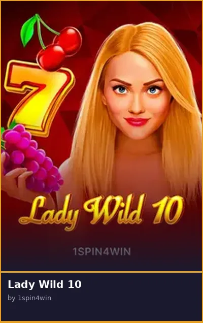 Lady Wild 10 slot