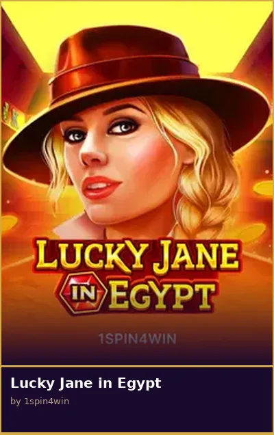 Lucky Jane in Egypt slot