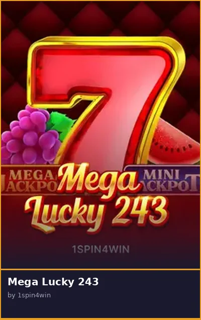 Mega Lucky 243 slot