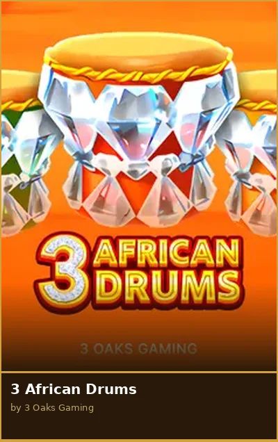 3 African Drums slot