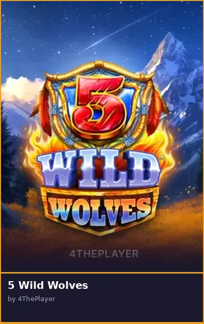5 Wild Wolves slot