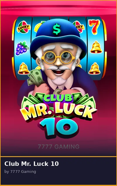 Club Mr  Luck 10 slot