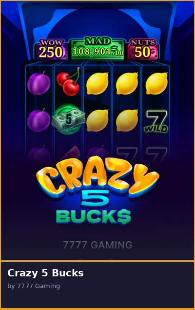 Crazy 5 Bucks slot