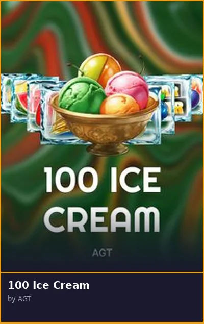 100 Ice Cream slot