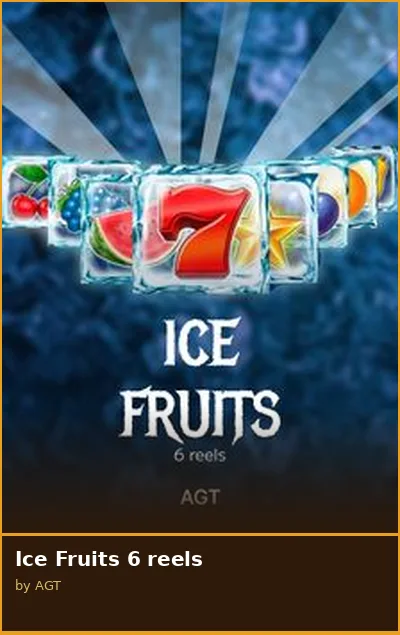 Ice Fruits 6 reels slot