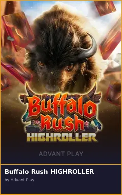 Buffalo Rush HIGHROLLER slot