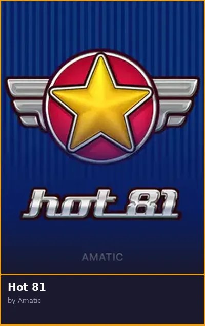Hot 81 slot