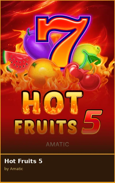 Hot Fruits 5 slot