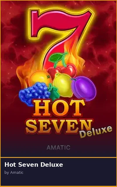 Hot Seven Deluxe slot