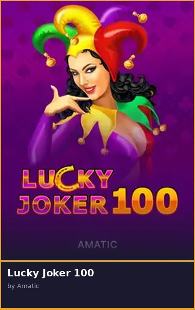 Lucky Joker 100 slot