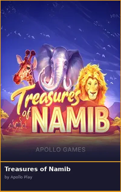 Treasures of Namib slot