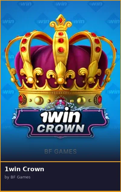 1win Crown slot