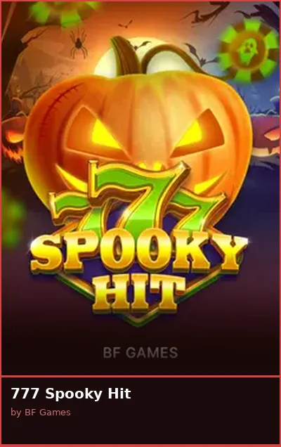 777 Spooky Hit slot