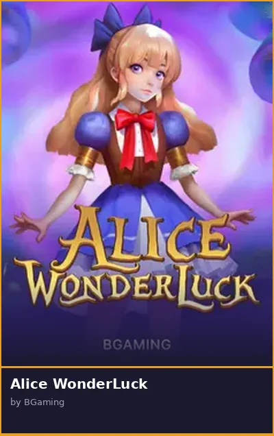 Alice WonderLuck slot