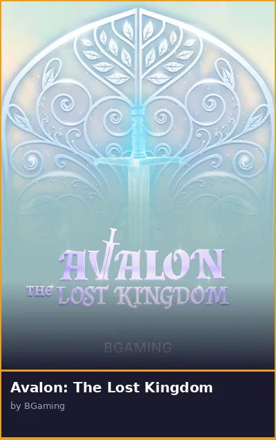 Avalon  The Lost Kingdom slot
