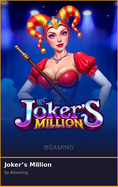 Joker s Million slot