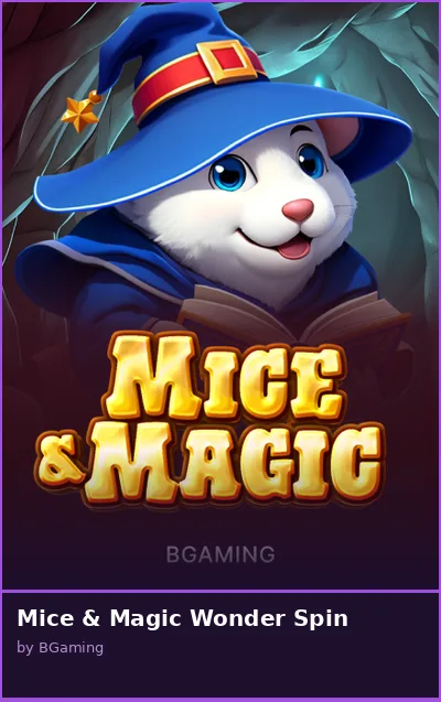 Mice   Magic Wonder Spin slot