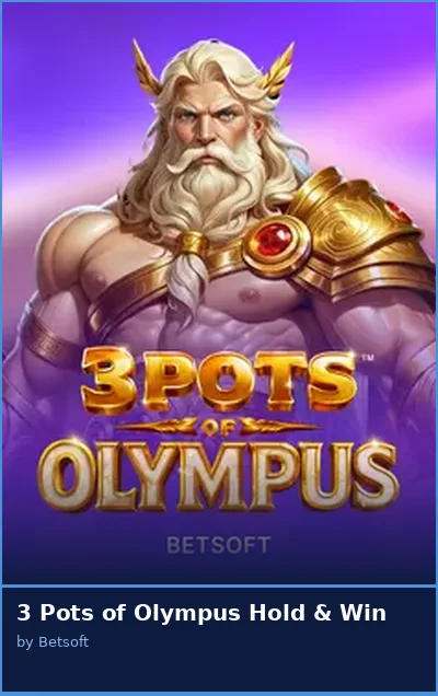 3 Pots of Olympus Hold   Win slot