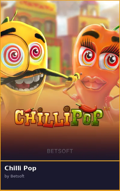 Chilli Pop slot