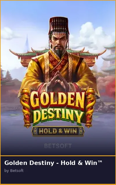 Golden Destiny - Hold   Win slot