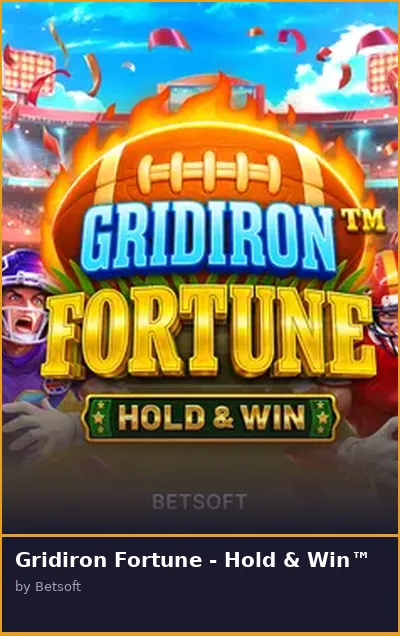 Gridiron Fortune - Hold   Win slot