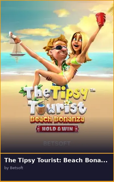 The Tipsy Tourist  Beach Bonanza - Hold   Win slot