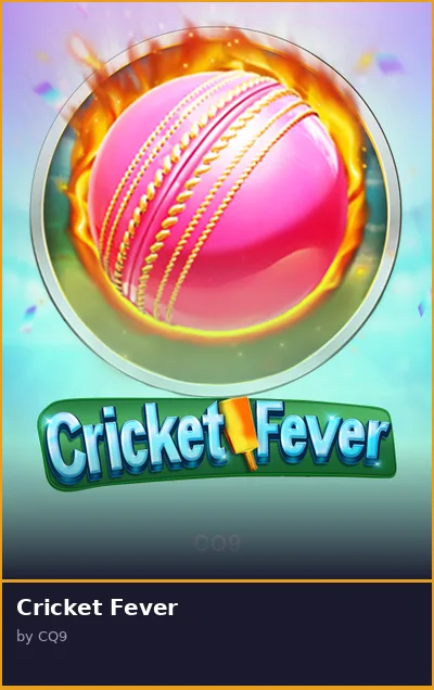 Cricket Fever slot