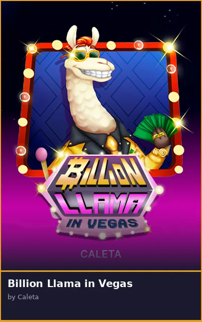 Billion Llama in Vegas slot