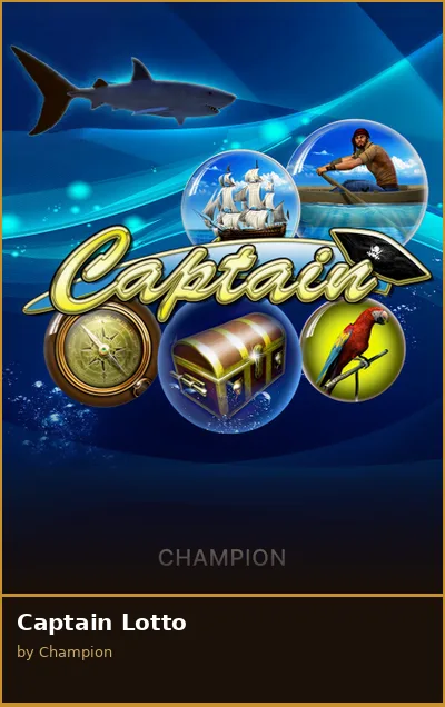 Captain Lotto slot
