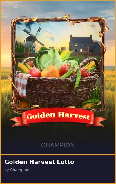 Golden Harvest Lotto slot