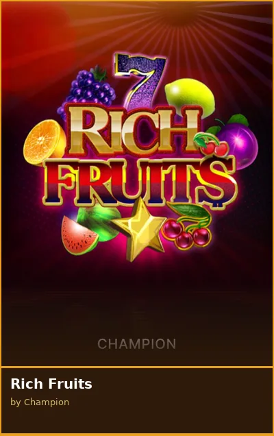 Rich Fruits slot