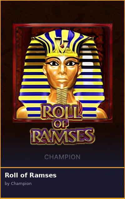 Roll of Ramses slot