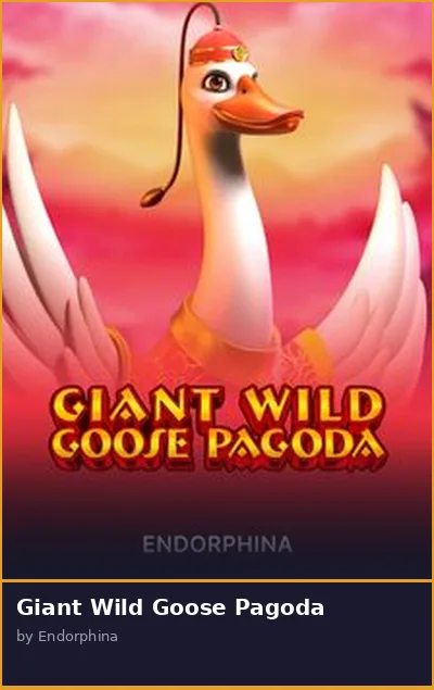 Giant Wild Goose Pagoda slot
