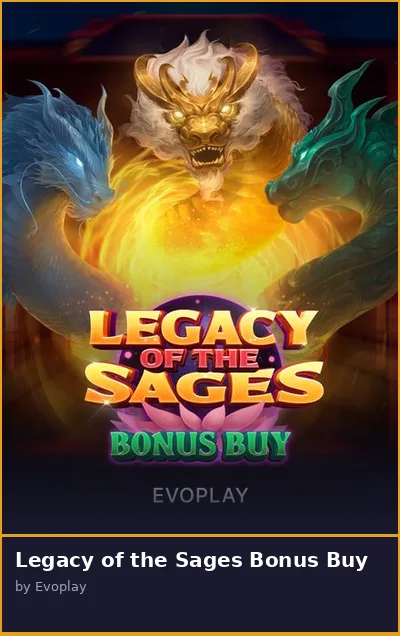 Legacy of the Sages Bonus Buy slot