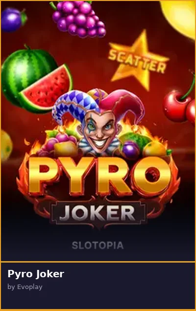 Pyro Joker slot