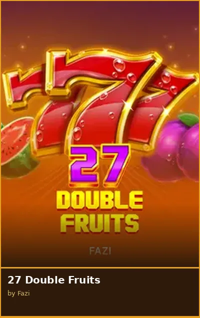 27 Double Fruits slot