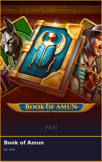 Book of Amun slot
