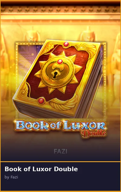 Book of Luxor Double slot