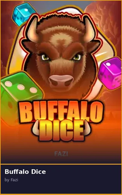 Buffalo Dice slot