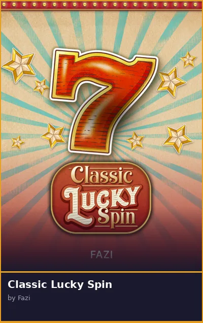 Classic Lucky Spin slot