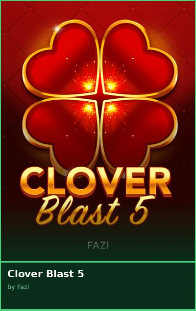 Clover Blast 5 slot