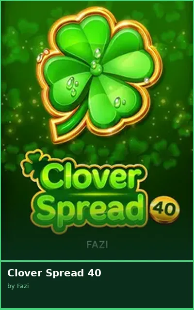 Clover Spread 40 slot