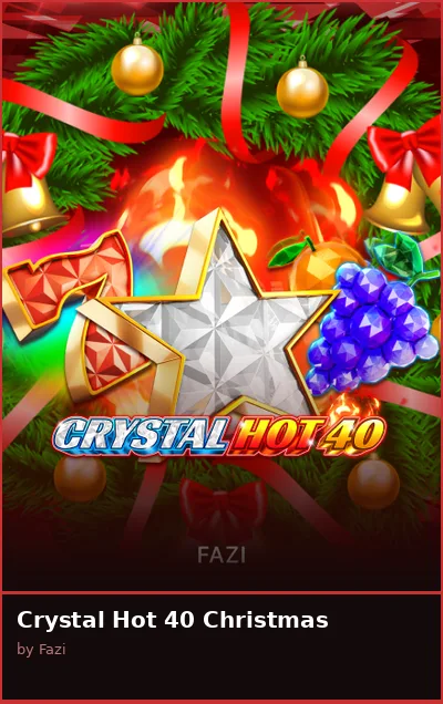Crystal Hot 40 Christmas slot