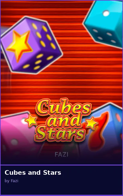 Cubes and Stars slot