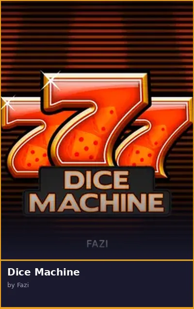 Dice Machine slot