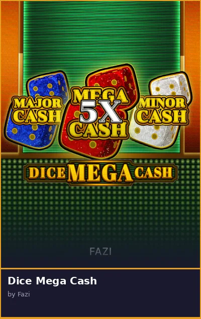 Dice Mega Cash slot