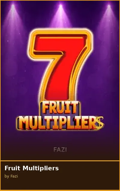 Fruit Multipliers slot